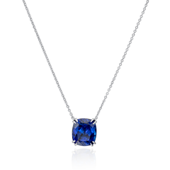 16.65cts Cushion Tanzanite Pendant