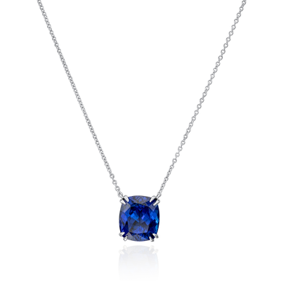 16.65cts Cushion Tanzanite Pendant