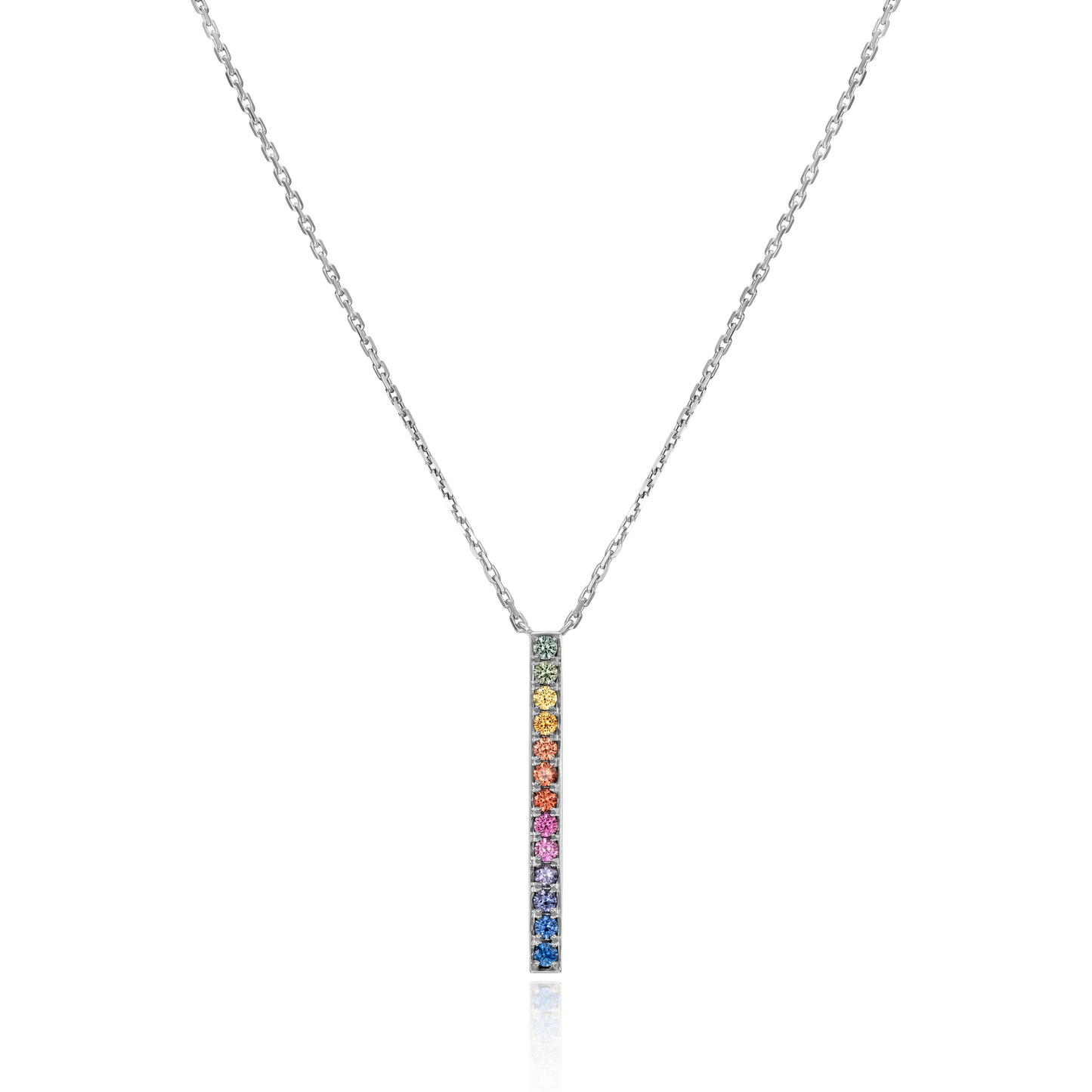 Skyline Collection Multicolour Sapphire Pendant