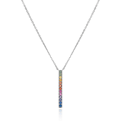 Skyline Collection Multicolour Sapphire Pendant