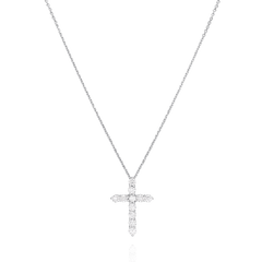 Diamond Cross Pendant