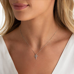 Diamond Cross Pendant