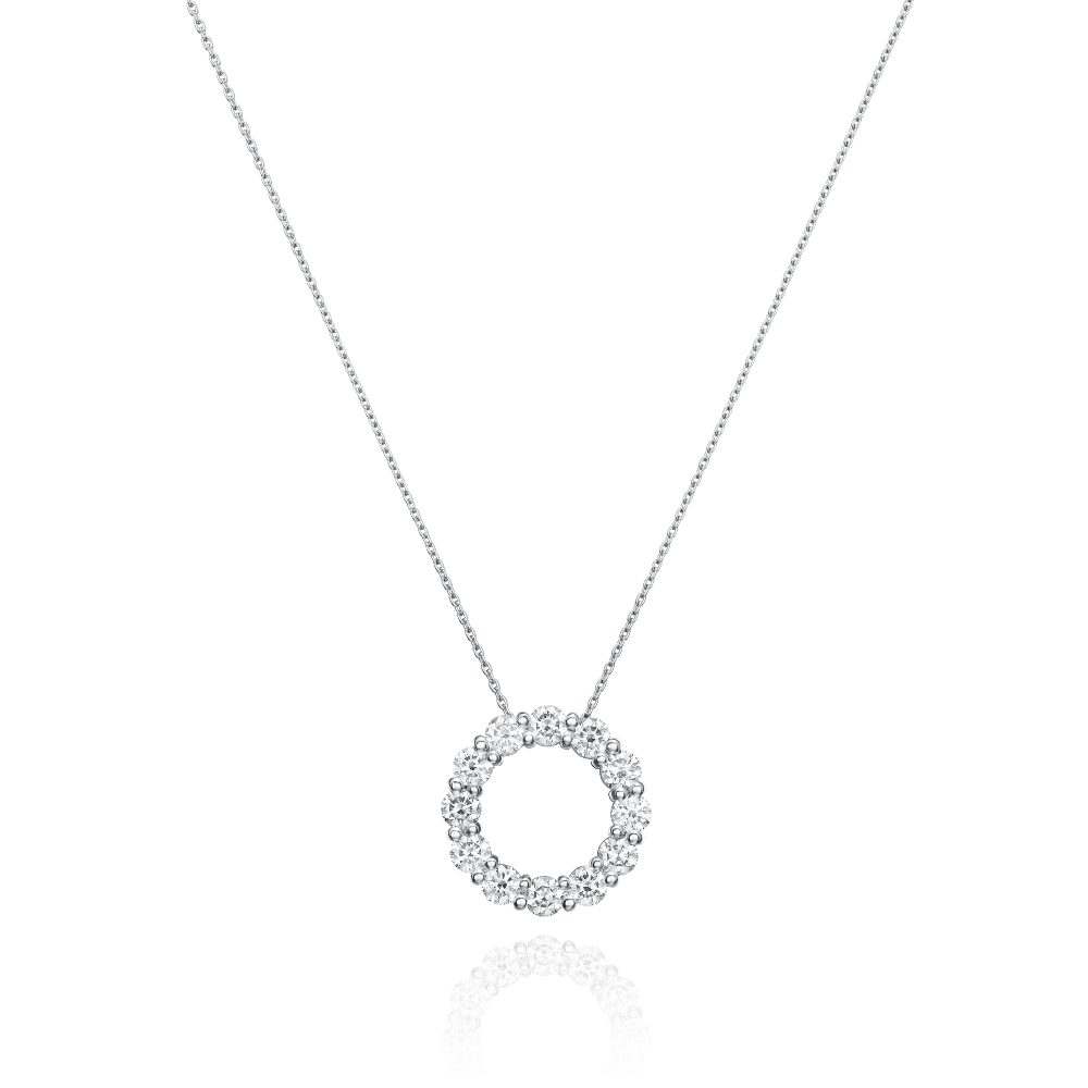 1.25cts Diamond Circle Pendant