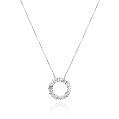 1.25cts Diamond Circle Pendant