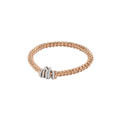 Fope Wild Rose Diamond Bracelet