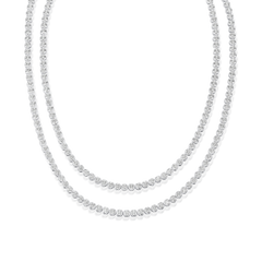 50.00cts Round Brilliant Cut Diamond Line Necklet