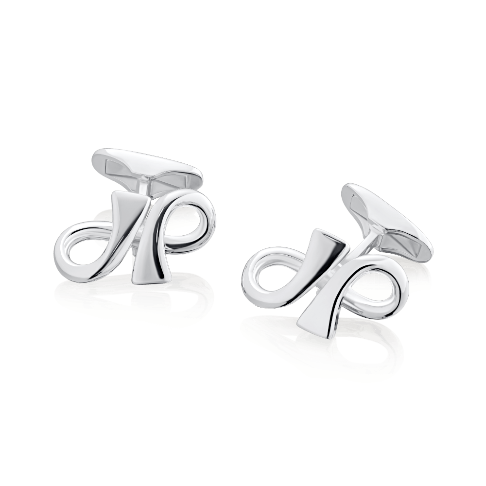 Infinity Silver Cufflinks