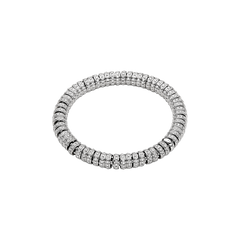 Solo 18ct White Gold Diamond Bracelet