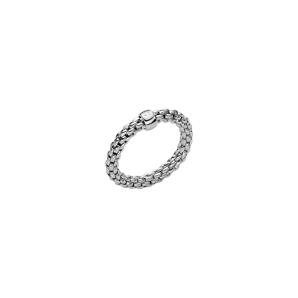 Essentials Flex'It 18ct White Gold Ring