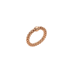 Essentials Flex'It 18ct Rose Gold Ring