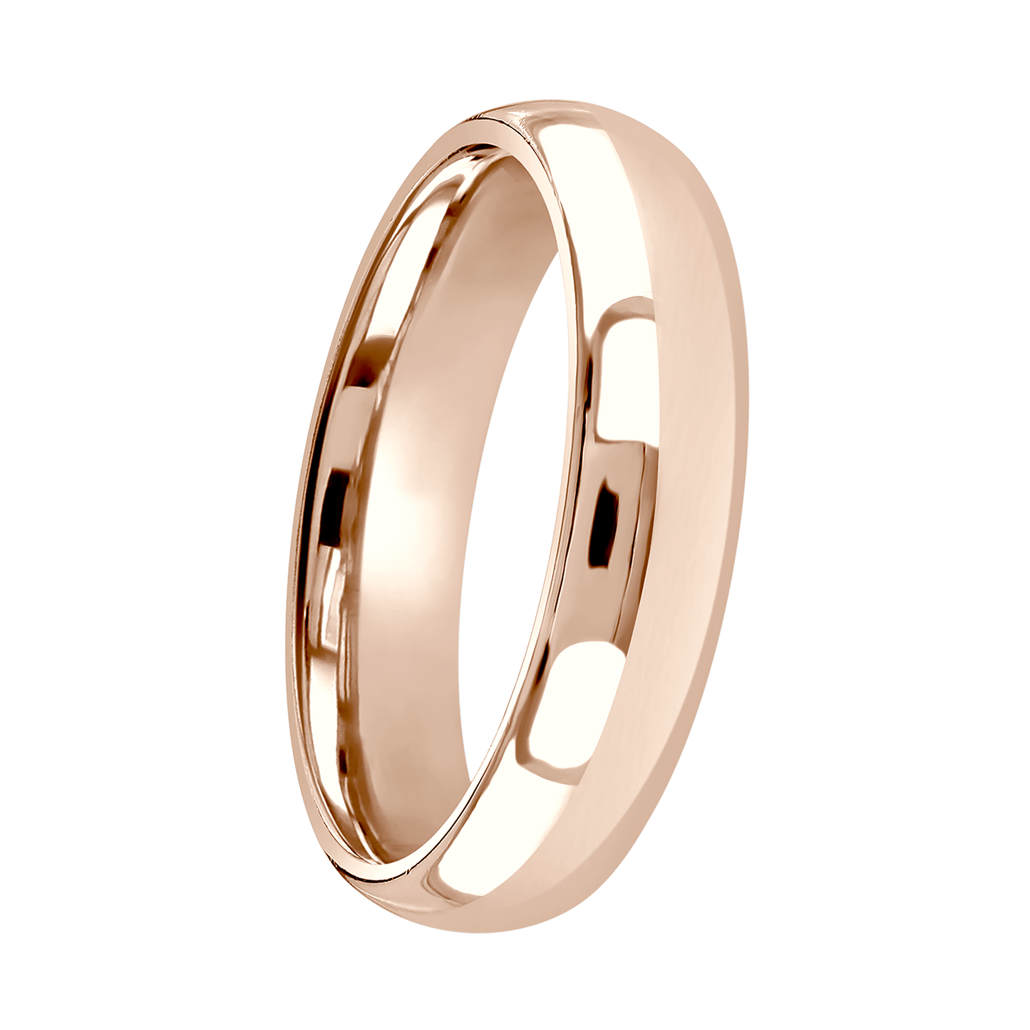 5mm Rose Gold Wedding Band