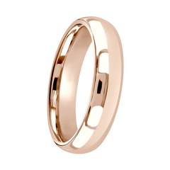 5mm Rose Gold Wedding Band