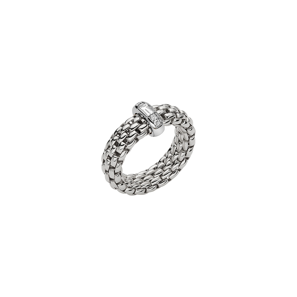 Vendome Flex'it 18ct White Gold Diamond Ring