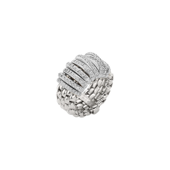 Panorama Flex'It 18ct White Gold Diamond Ring