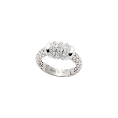 Solo 18ct White Gold Diamond Ring