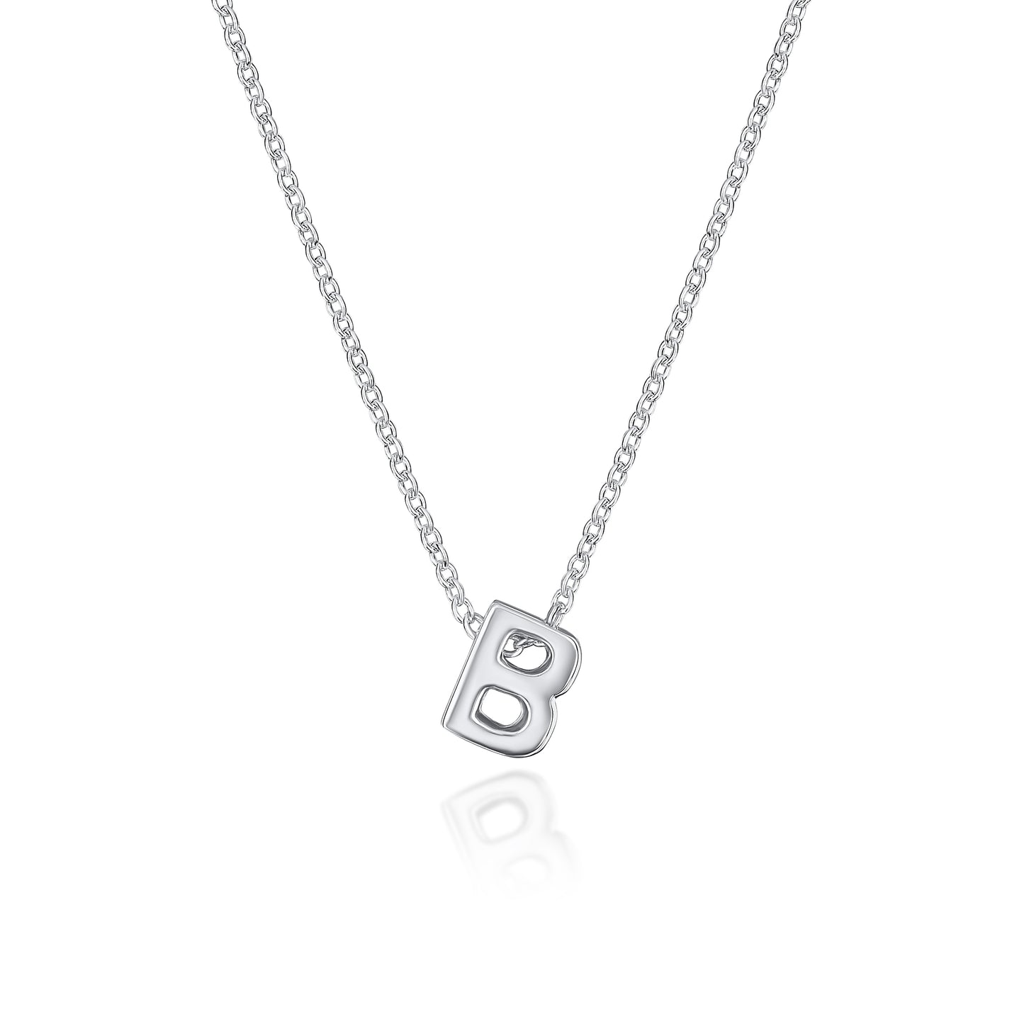 Sterling Silver Initial Pendant