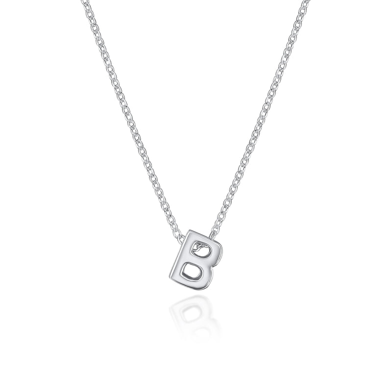 Sterling Silver Initial Pendant