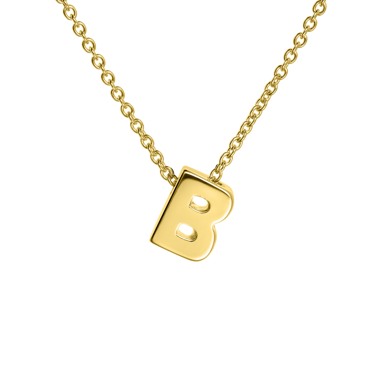 18ct Yellow Gold Initial Pendant