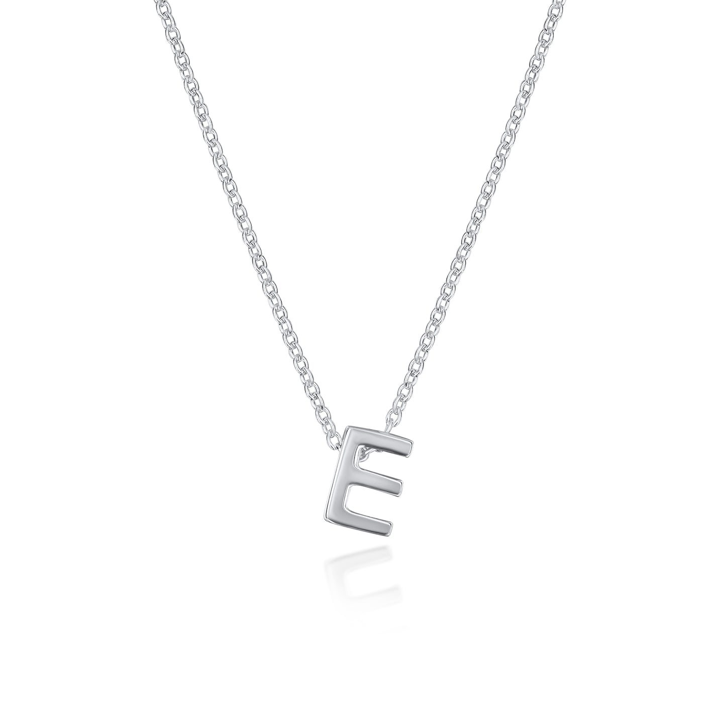 Sterling Silver Initial Pendant