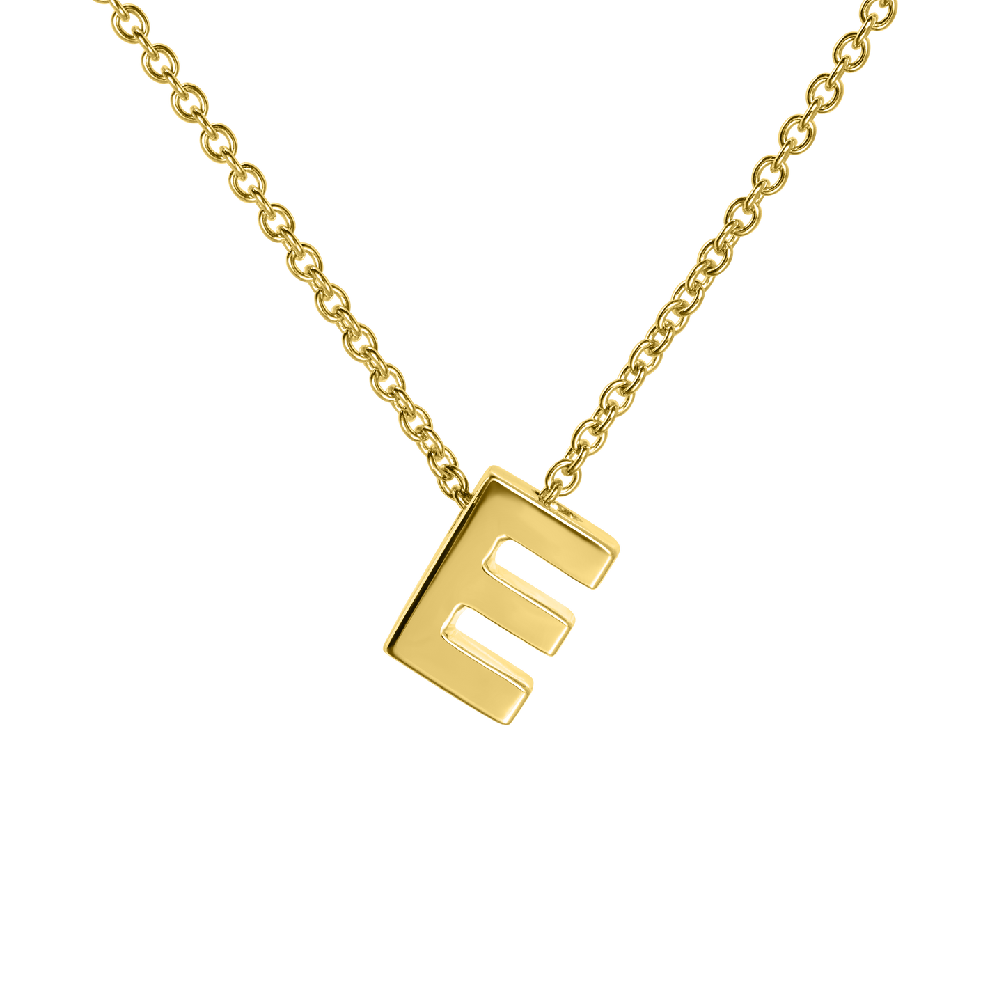 18ct Yellow Gold Initial Pendant