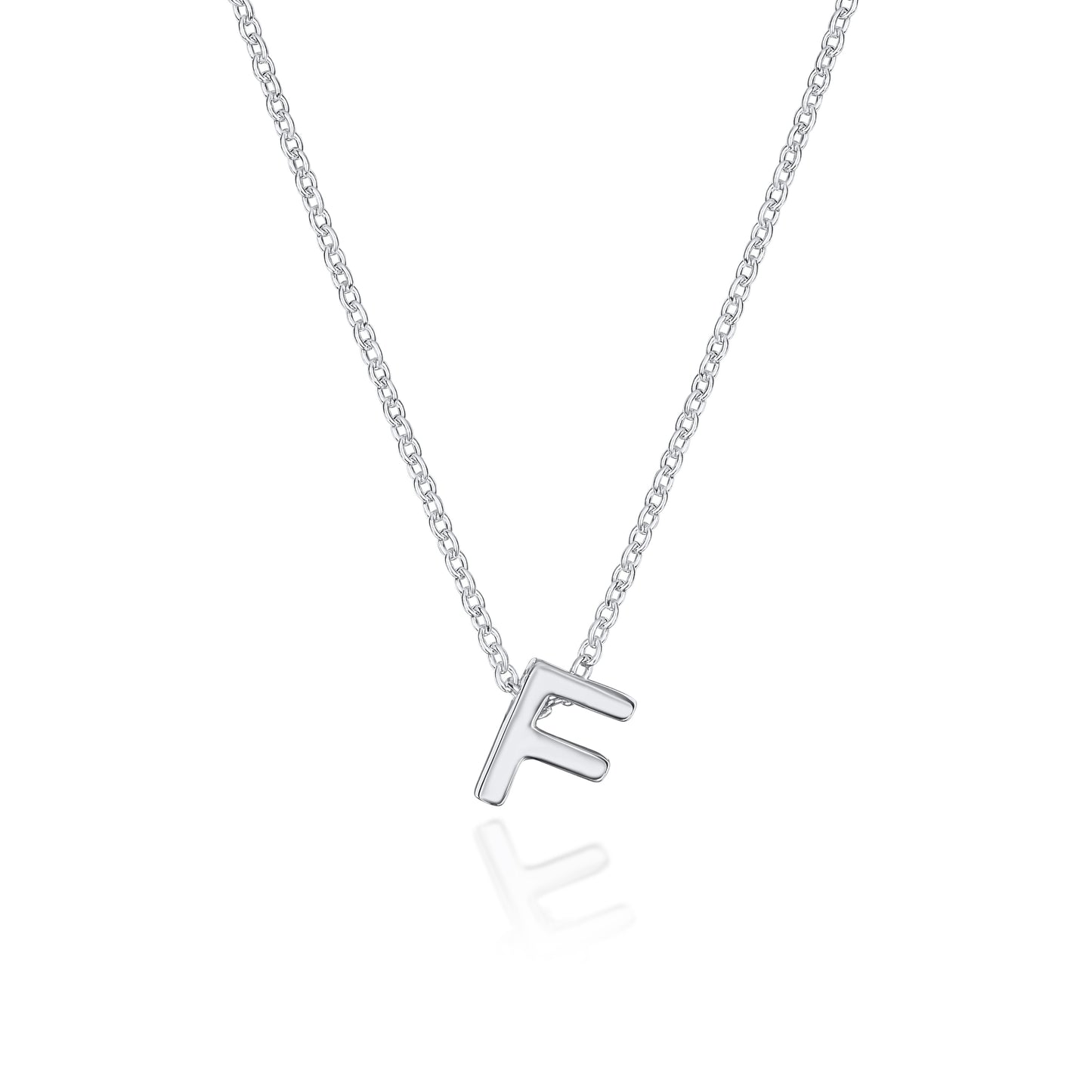 Sterling Silver Initial Pendant