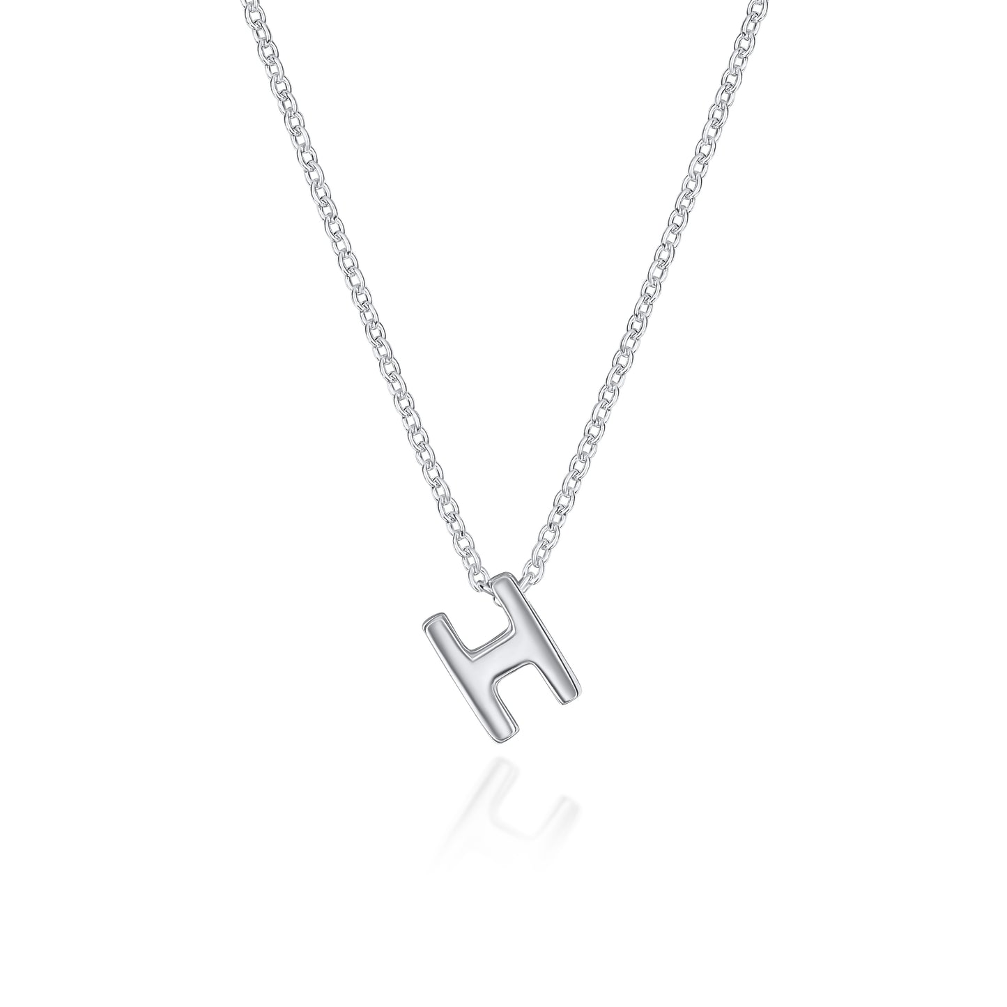 Sterling Silver Initial Pendant