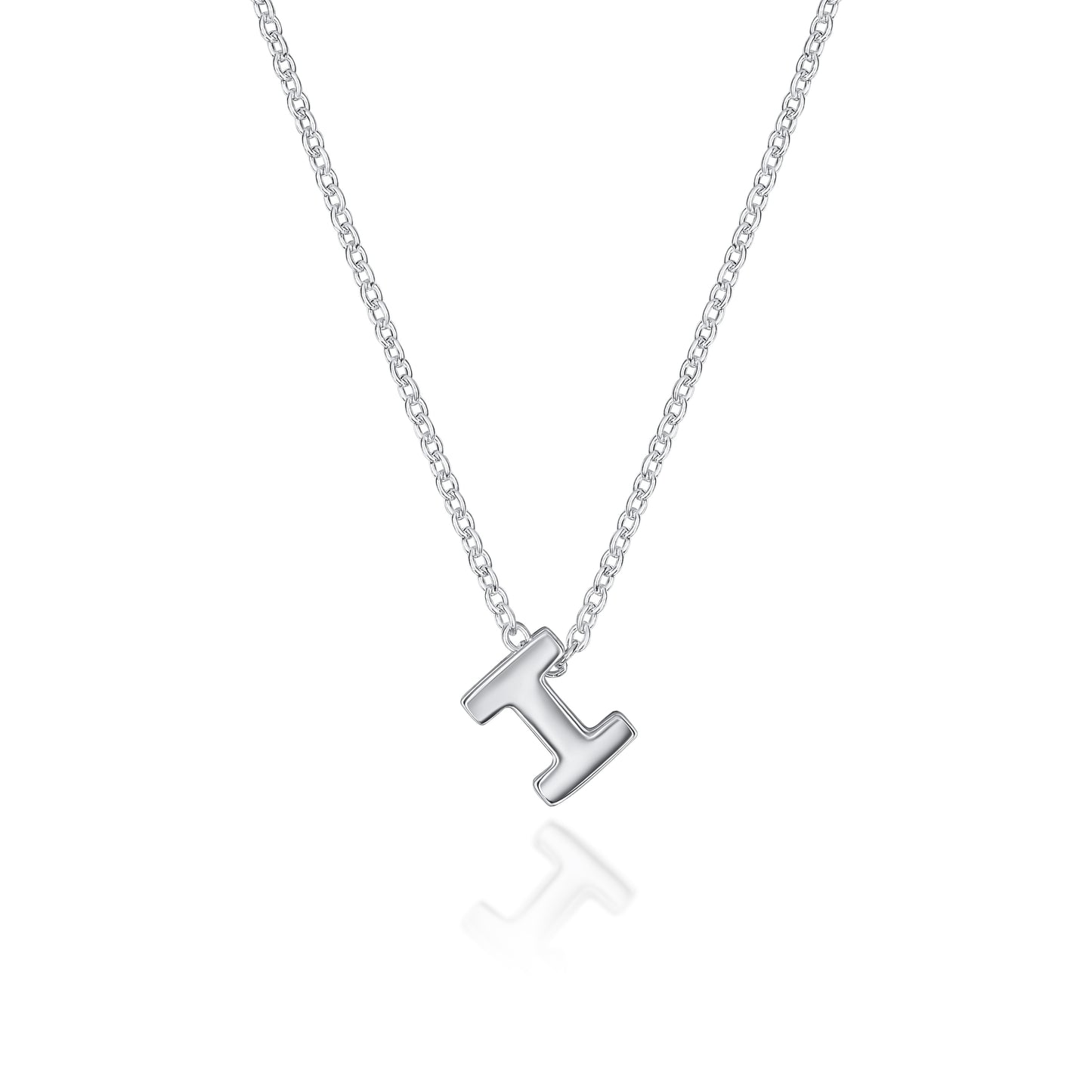 Sterling Silver Initial Pendant