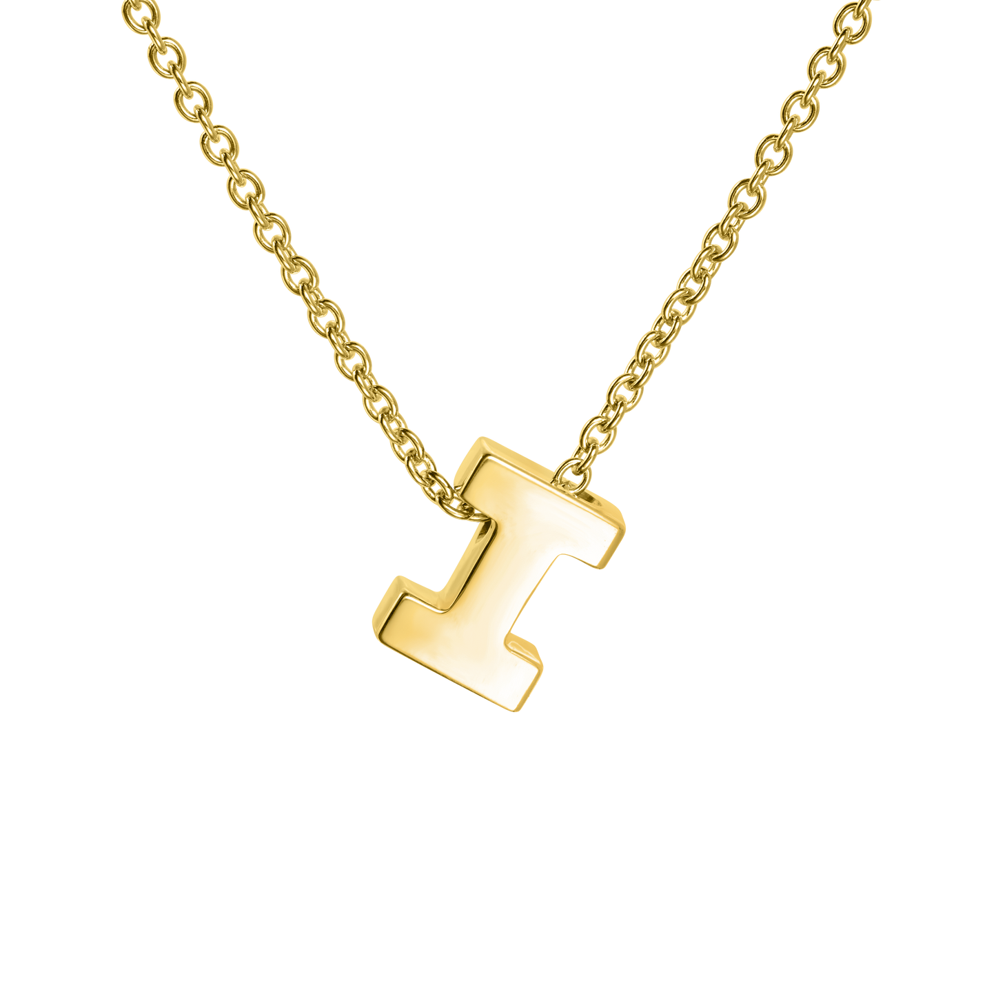 18ct Yellow Gold Initial Pendant