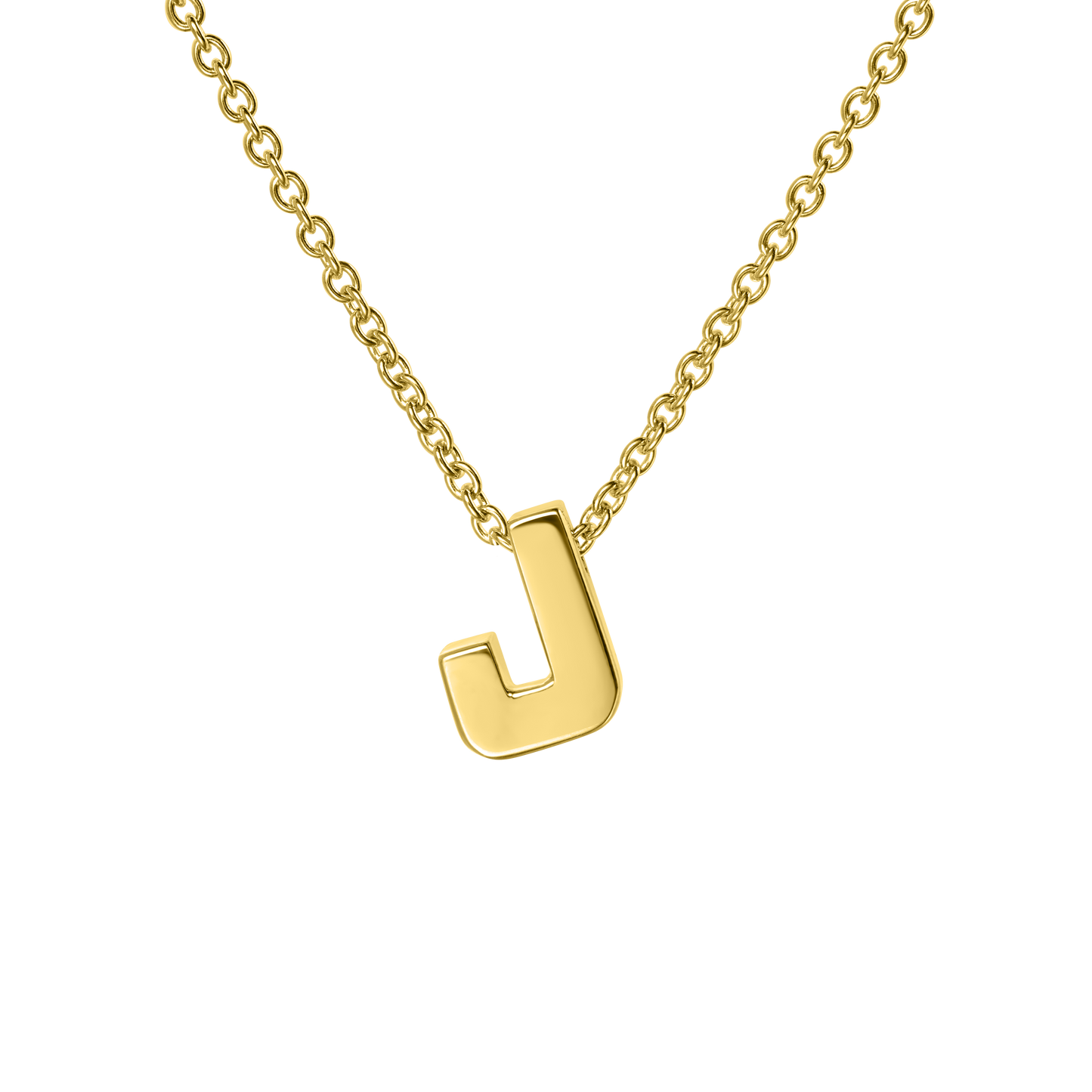 18ct Yellow Gold Initial Pendant