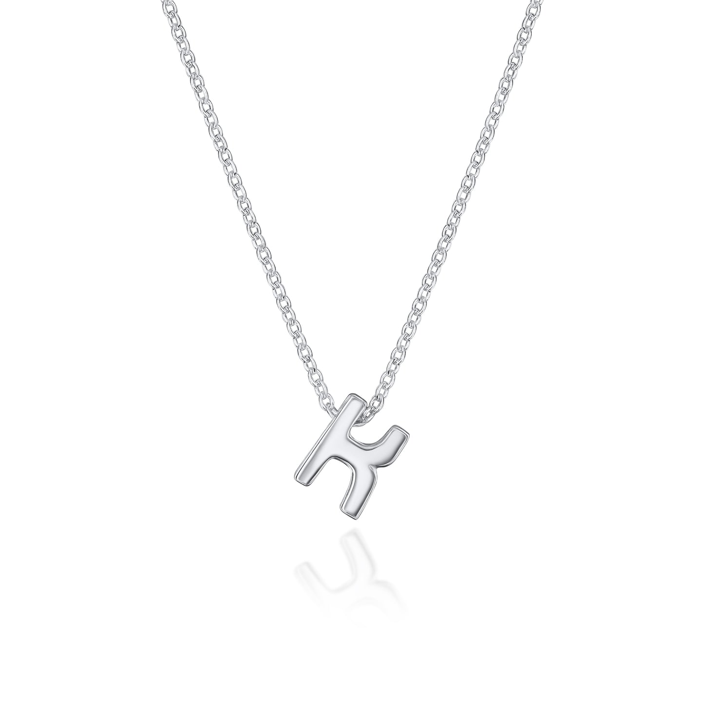 Sterling Silver Initial Pendant