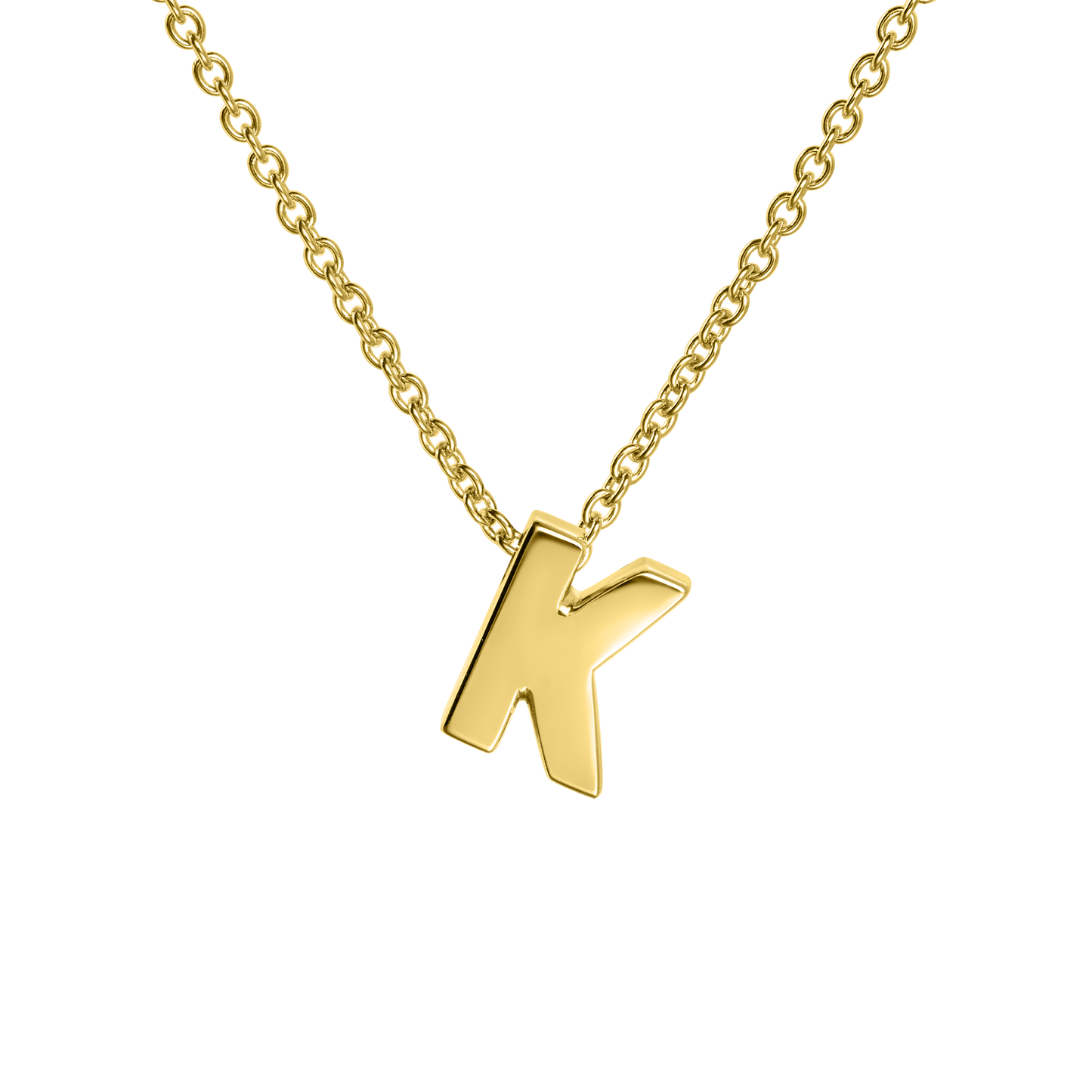 18ct Yellow Gold Initial Pendant