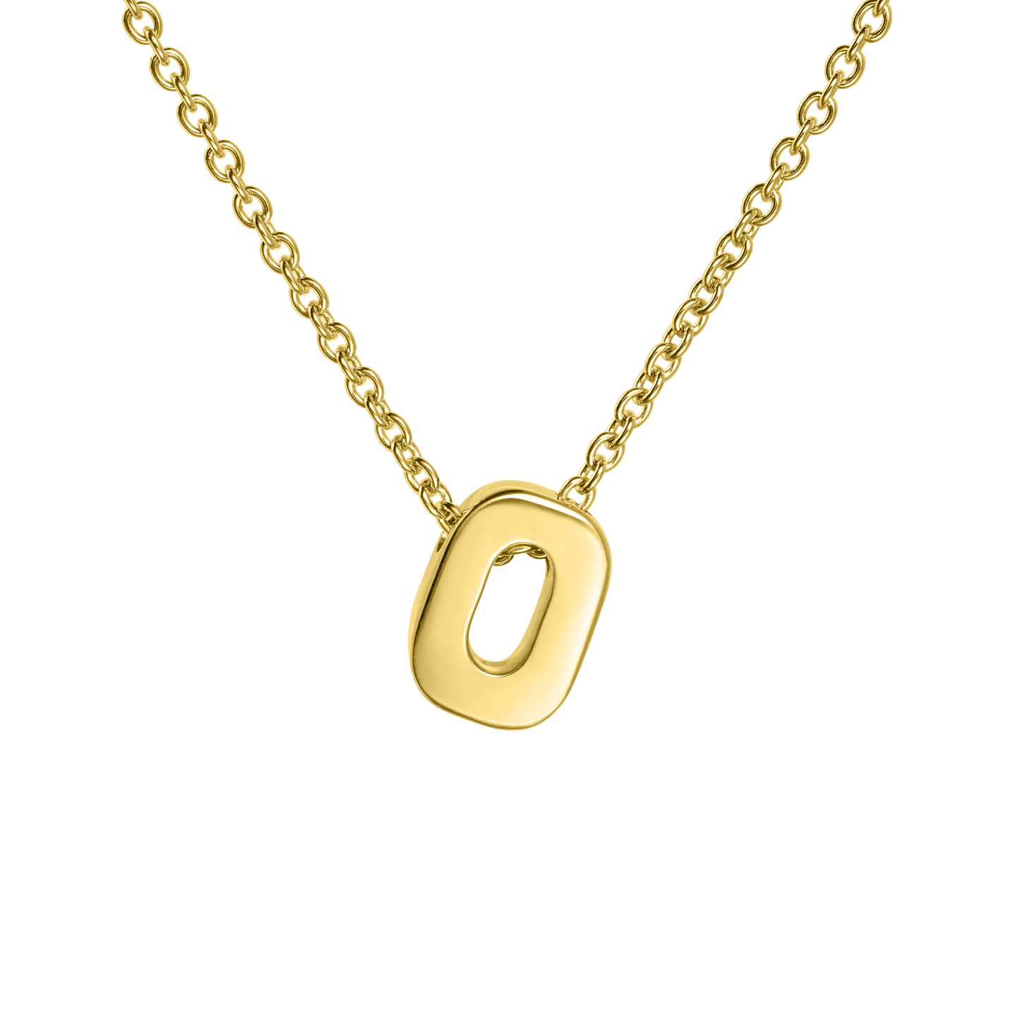 18ct Yellow Gold Initial Pendant