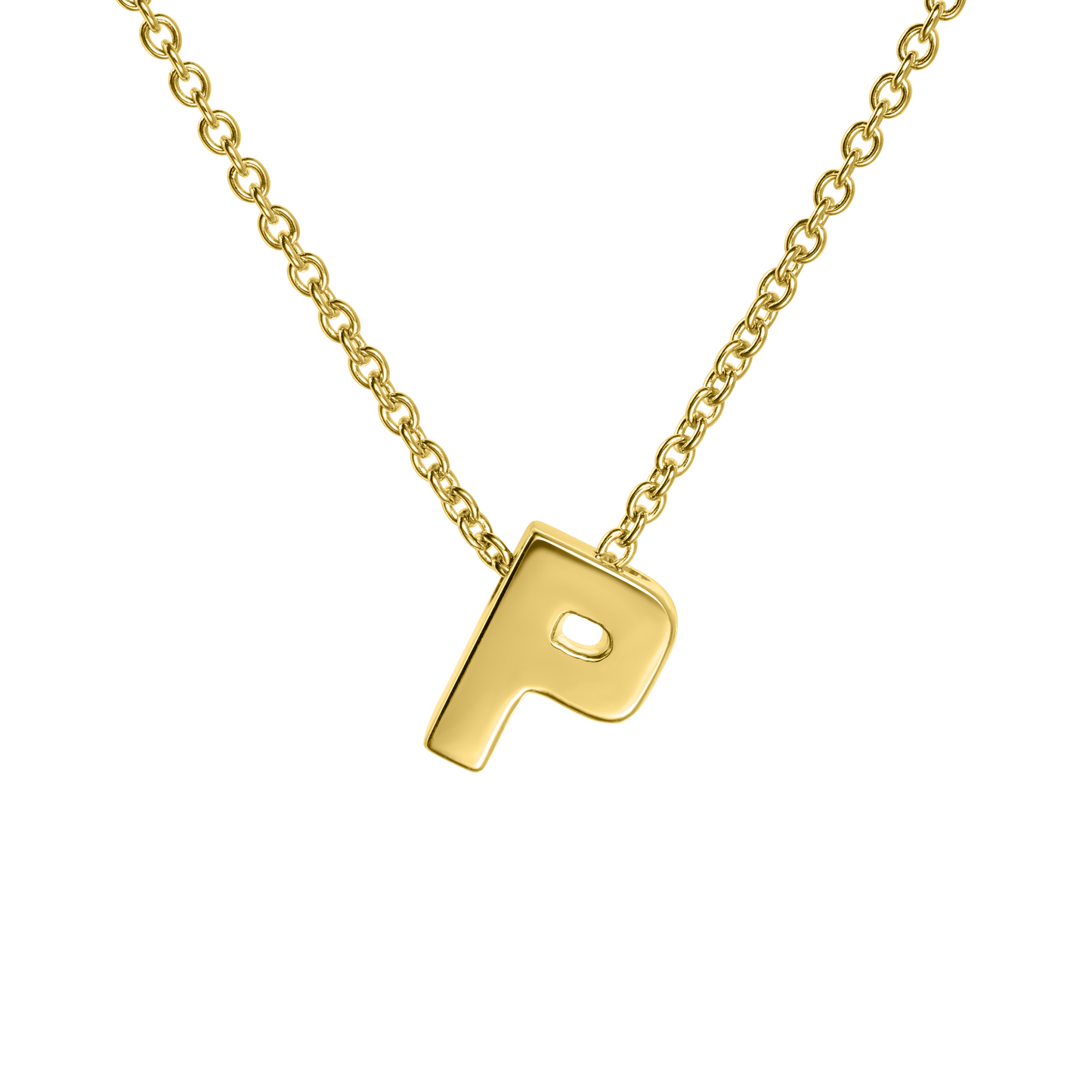 18ct Yellow Gold Initial Pendant