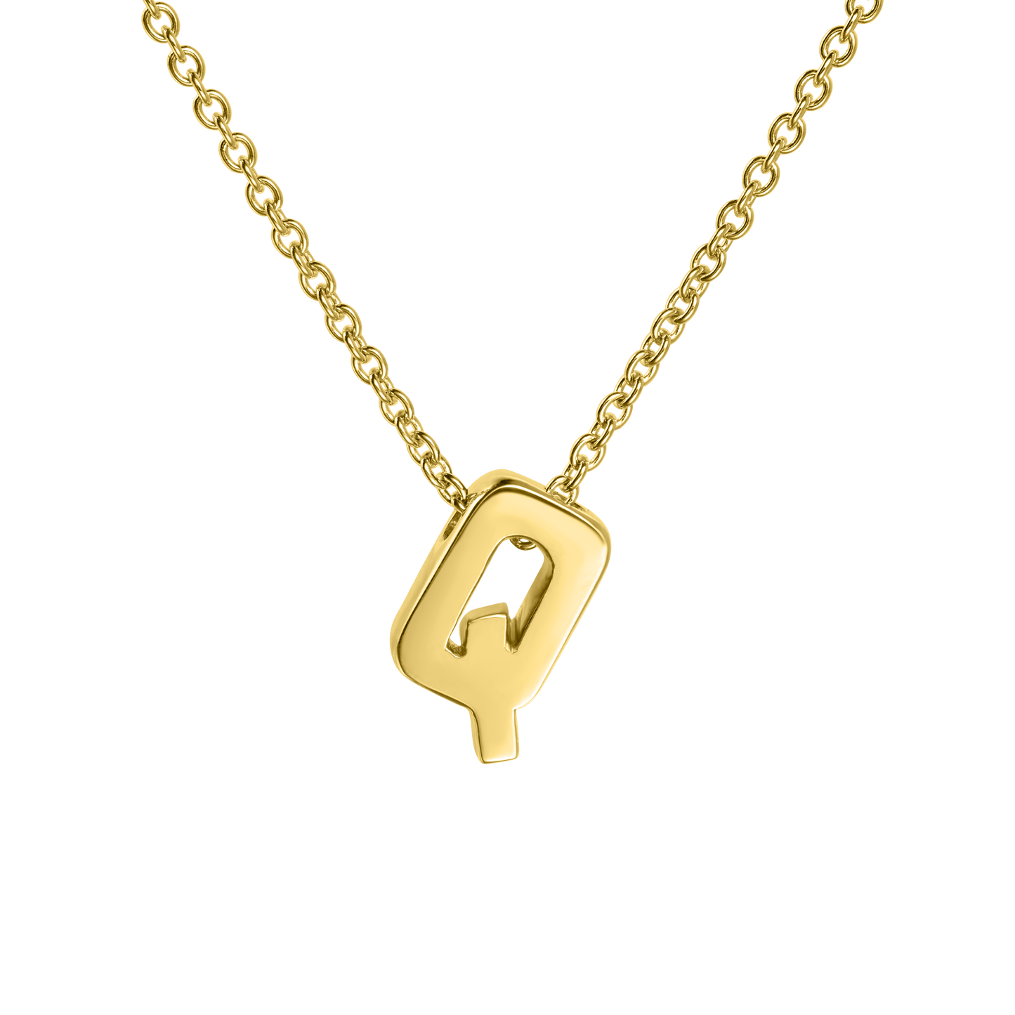 18ct Yellow Gold Initial Pendant