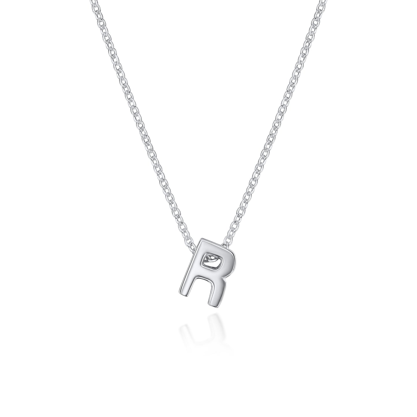 Sterling Silver Initial Pendant