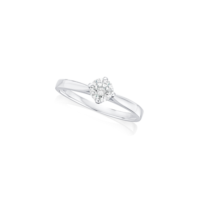 Round Brilliant Cut Solitaire Diamond Ring