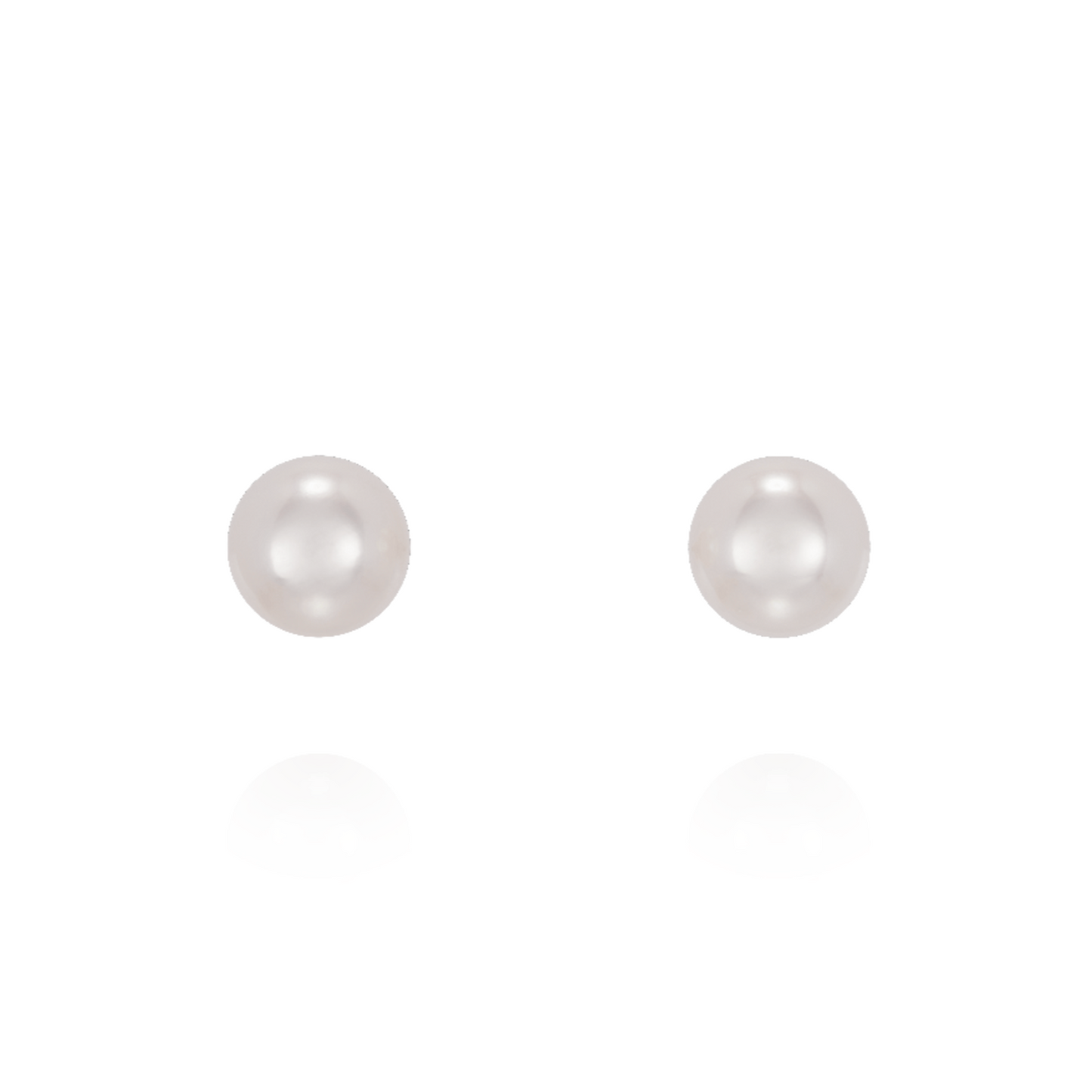 5-5.5mm Akoya Cultured Pearl Stud Earrings