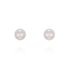 5-5.5mm Akoya Cultured Pearl Stud Earrings