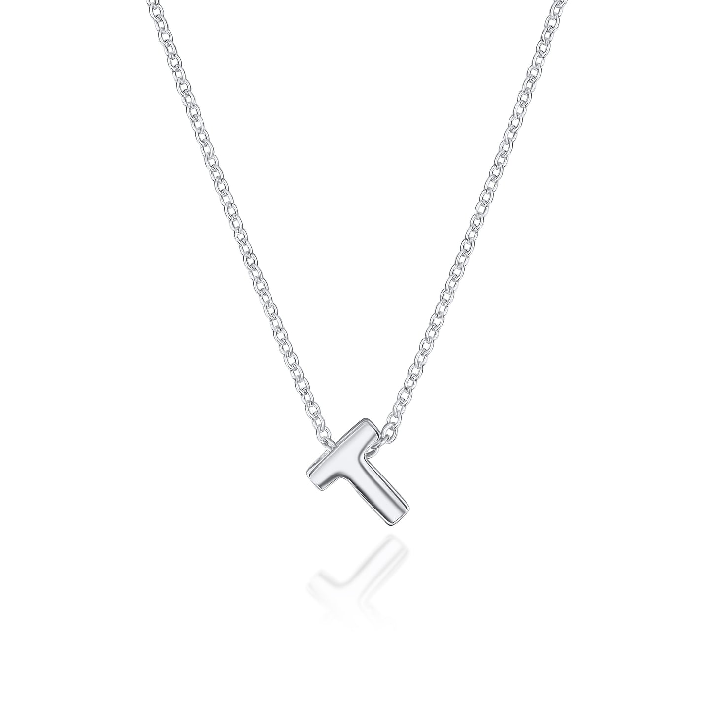 Sterling Silver Initial Pendant