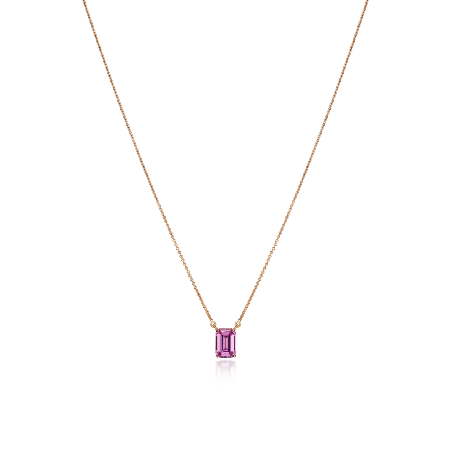 0.91cts Pink Sapphire Superfine Pendant