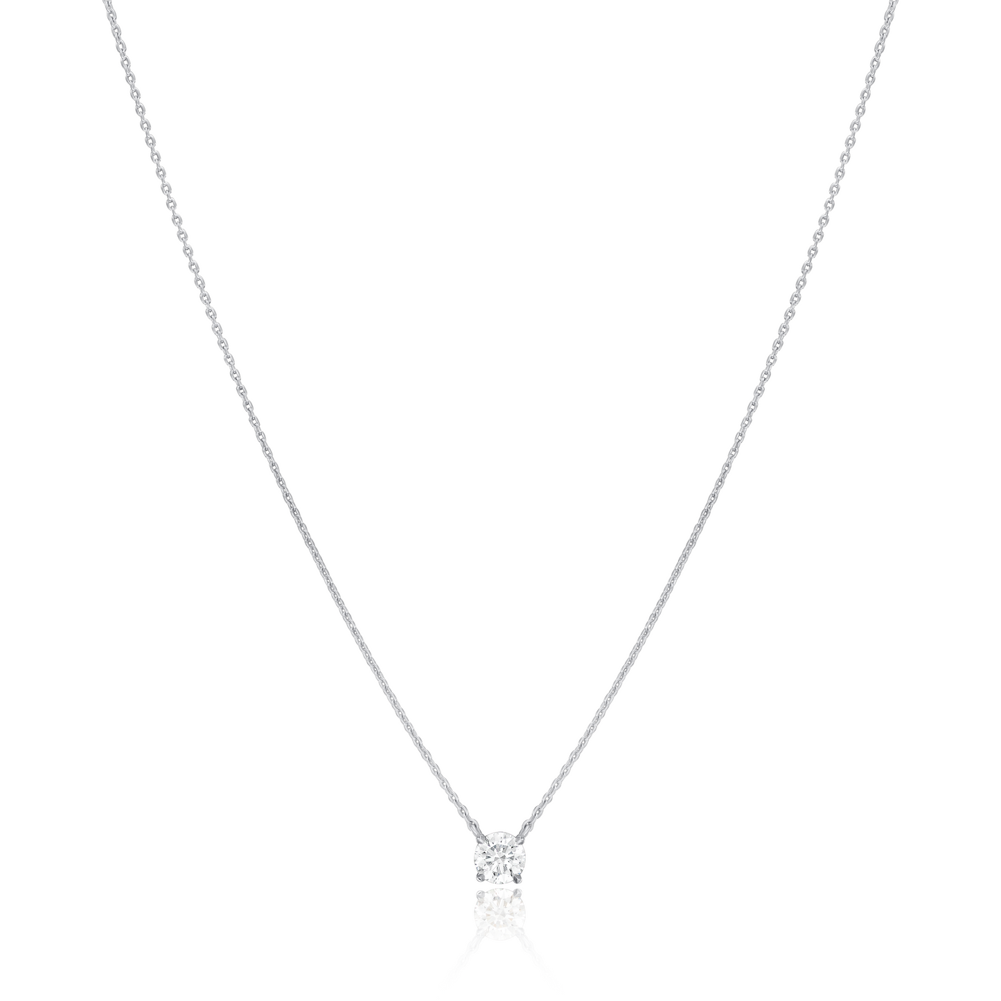 0.31cts Round Brilliant Cut Diamond Pendant