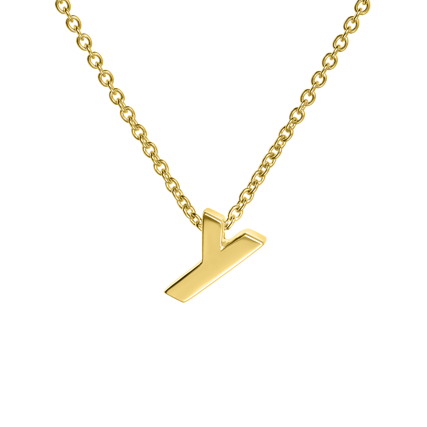 18ct Yellow Gold Initial Pendant