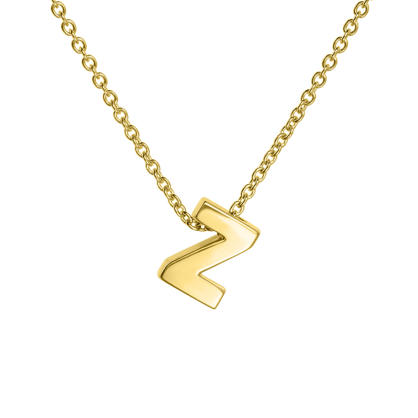 18ct Yellow Gold Initial Pendant