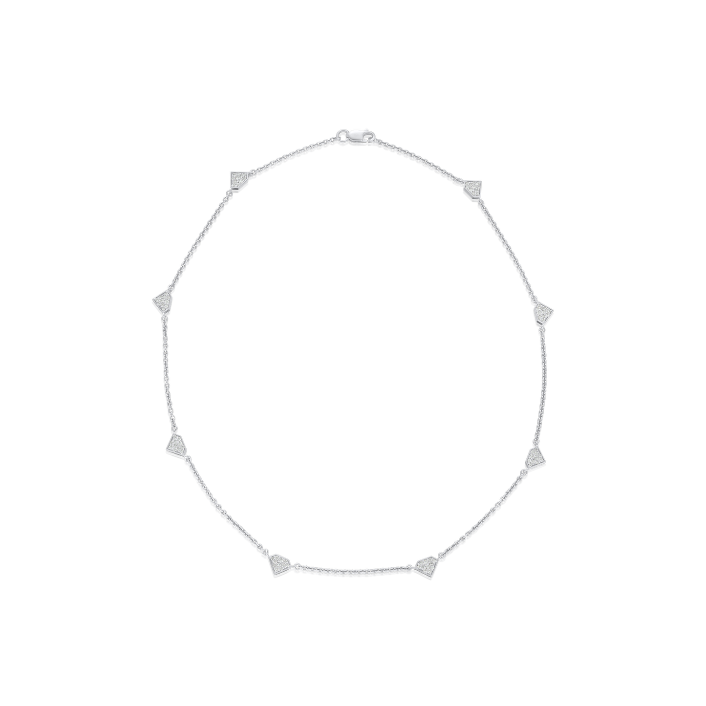 0.44ct Diamond Set Necklet