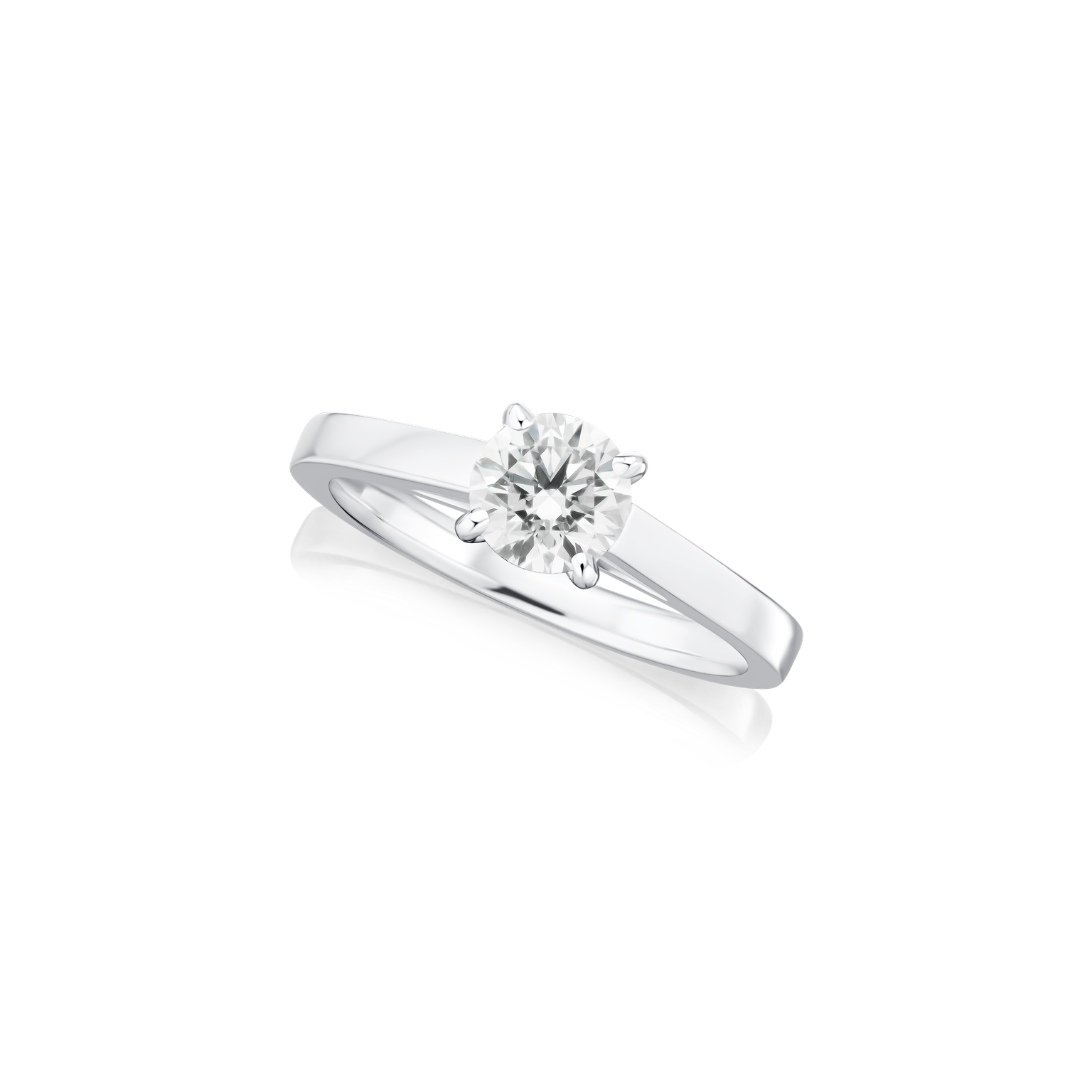 0.82cts Diamond Solitaire Ring