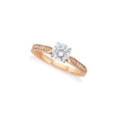 0.90ct Round Brilliant Cut Diamond Solitaire Ring