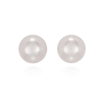 8-8.5mm Akoya Cultured Pearl Stud Earrings