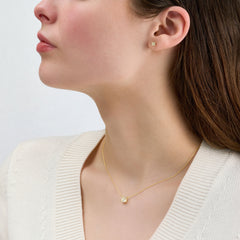 0.45ct Yellow Diamond Stud Earrings