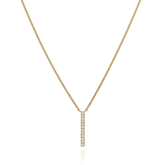 Skyline 18ct Yellow Gold Diamond Pendant