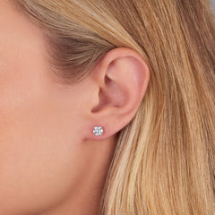 1.40cts Round Brilliant Cut Diamond Earrings